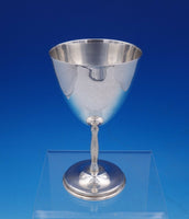 Juvento Lopez Reyes Mexican Sterling Silver Wine Goblet 4 1/4" Tall (#3107)