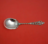 Dobbel Rokokko by Brodrene Lohne Norwegian Sterling Silver Sugar Spoon 5 1/8"