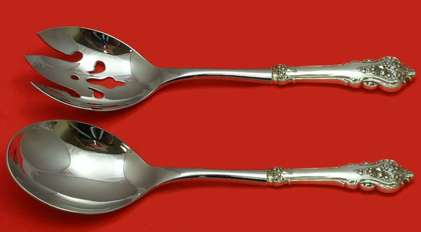 Donatello by Amston Sterling Silver Salad Serving Set 2pc HHWS  Custom Made