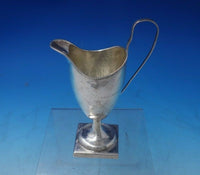 JA English Sterling Silver Cream Pitcher Bright-Cut with Wreath (#5451)
