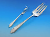Wild Flower by Royal Crest Sterling Silver Flatware Set Service 59 Pcs Grille