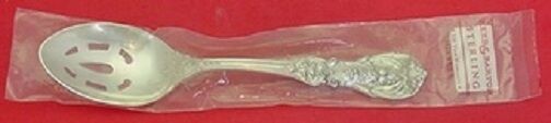 Francis I By Reed and Barton Old Sterling Serving Spoon Pierced 8 3/8" New