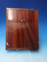 Sterling Silver Picture Frame Brite Cut Design 9 1/2" x 7" (#6216)
