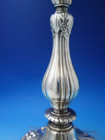 Luxembourg by Gorham Sterling Silver Candlestick Pair #A2918 c. 1915 (#5973)