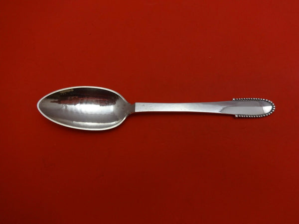 Beaded by Georg Jensen Sterling Silver Grapefruit Spoon Narrow 6"