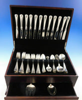 Old French by Gorham Sterling Silver Flatware Set for 12 Service 62 pieces