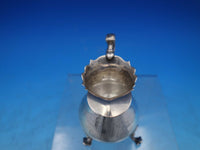 London Georgian English Silver Creamer Footed Worn Marks Dated 1777 (#6619)