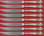 Georgian by Towle Sterling Silver Steak Knife Set 8pc Not Serrated Custom