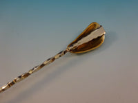 Gorham Aesthetic Sterling Silver applied 3-D Shell Pickle Fork 2-tine GW