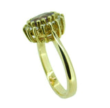 14k Yellow Gold 1.07ct Purple Genuine Natural Sapphire and Diamond Ring (#J1572)