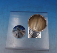 Sterling Silver Salt Pepper Shaker Set 2pc #151 Urn Shape on Square Base (#6874)