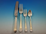 Madam Morris by Whiting Sterling Silver Flatware Set for 8 Service 33 pcs Dinner