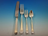 Madam Morris by Whiting Sterling Silver Flatware Set for 8 Service 33 pcs Dinner