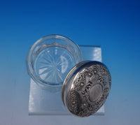 Empire by Durgin Sterling Silver and Cut Crystal Dresser Jar #1017 (#4913)