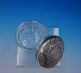 Empire by Durgin Sterling Silver and Cut Crystal Dresser Jar #1017 (#4913)