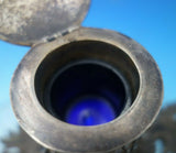 Thistle by Charles Thomas Fox and George Fox Sterling Silver Inkwell (#5274)