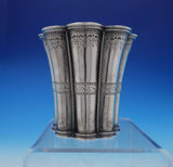 Michelsen Danish Sterling Silver Beaker / Tumbler Applied Rope 3 1/2" (#3820)