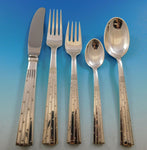 Champagne by O. Mogensen Danish Sterling Silver Flatware Set Modern 34 Pcs