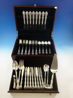 Rose Tiara by Gorham Sterling Silver Flatware Set For 8 Service 47 Pieces