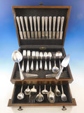 Louis XIV by Towle Sterling Silver Flatware Set For 12 Service 116 Pcs "M" Mono