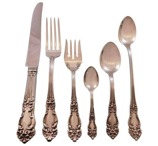 Amaryllis by Reed & Barton Sterling Silver Flatware Set Service 39 pc Dinner