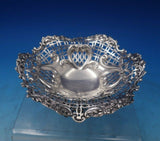 William Comyns English Victorian Sterling Silver Candy Dish Footed Ribbons #6456