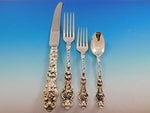 Irian by Wallace Sterling Silver Flatware Set for 12 Service 54 Pcs Dinner Size