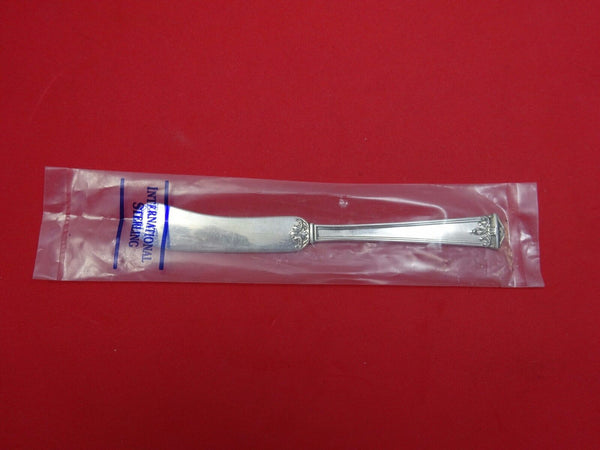 Trianon by International Sterling Silver Butter Spreader Flat Handle 5 1/2" New