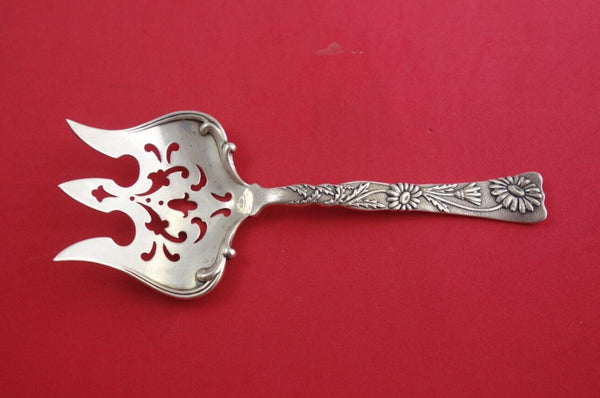 Vine by Tiffany Sterling Silver Cucumber Fork Daisy Motif 7" IN TIFFANY BOOK