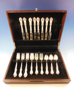 Les Cinq Fleurs by Reed & Barton Sterling Silver Flatware Set 8 Service 32 pcs