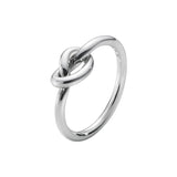 Georg Jensen Denmark Sterling Silver Love Knot Ring Symbol of Devotion New