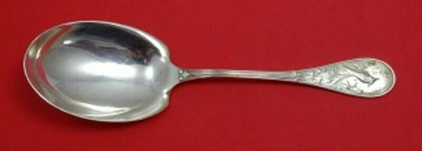Audubon by Tiffany and Co Sterling Silver Vegetable Serving Spoon 9" Vintage