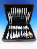 Diamond by Reed and Barton Sterling Silver Flatware Set Service 52 pieces Modern