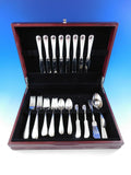 Old Maryland Plain by Kirk Sterling Silver Flatware Set Service 44 pieces