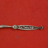 Number 3 by Whiting Sterling Silver Demitasse Spoon Gold Washed 4 1/8"