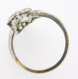 Platinum 14k White Gold Art Deco 2 Carat Genuine Natural Diamond Ring (#J3958)