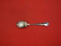 Meadow Rose by Wallace Sterling Silver Ice Cream Fork GW, Fluted, Org. 5"