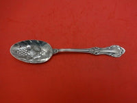 Wild Rose by International Sterling Silver Berry Spoon Embossed Fruit In Bowl