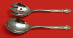 Violet by Wallace Sterling Silver Salad Serving Set 2pc HHWS  Custom Made