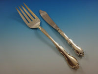 Rose Tiara by Gorham Sterling Silver Flatware Set For 8 Service 47 Pieces
