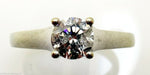 14K Gold Brilliant Cut Genuine Natural Diamond Ring (#J3265)