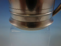 Whiting Sterling Silver Baby Child's Cup Mug Brite-Cut Bleeding Hearts #151J