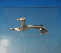 Sterling Silver Paperweight "Whippet" Dog 1" x 2 1/2" 1 ozt. circa 1940 (#5903)