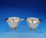 Mueck-Carey Co Sterling Silver Creamer and Sugar Set 2pc #1153 (#3660) Modernism
