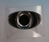 Sven Toxvaerd Danish Sterling Silver Candlestick Pair 3 3/4" x 2" Modern (#4799)