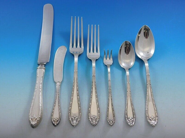 Marie Antoinette by D&H Sterling Silver Flatware Set for 12 Service 90 pc Dinner