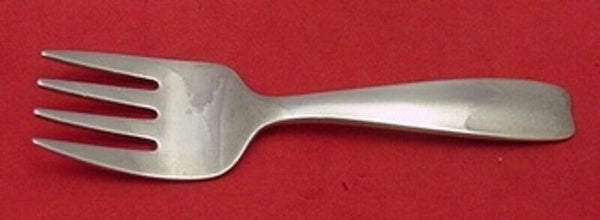 Cordis by Tiffany and Co Sterling Silver Baby Fork 4" Child's Flatware Vintage