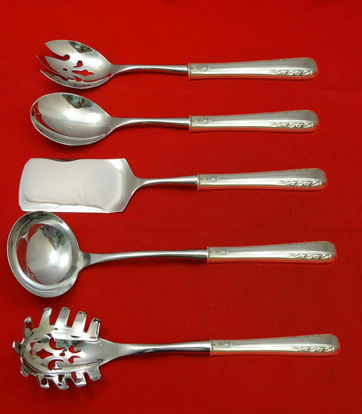 Courtship by International Sterling Silver Hostess Set 5pc HHWS  Custom Made