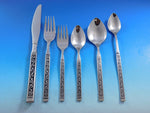 Spanish Court by Oneida Stainless Steel Flatware Set for 12 Service 96 pieces