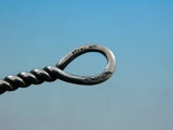Medallion aka Etruscan by Shiebler Sterling Silver Watch Fob 3 1/8" Antique